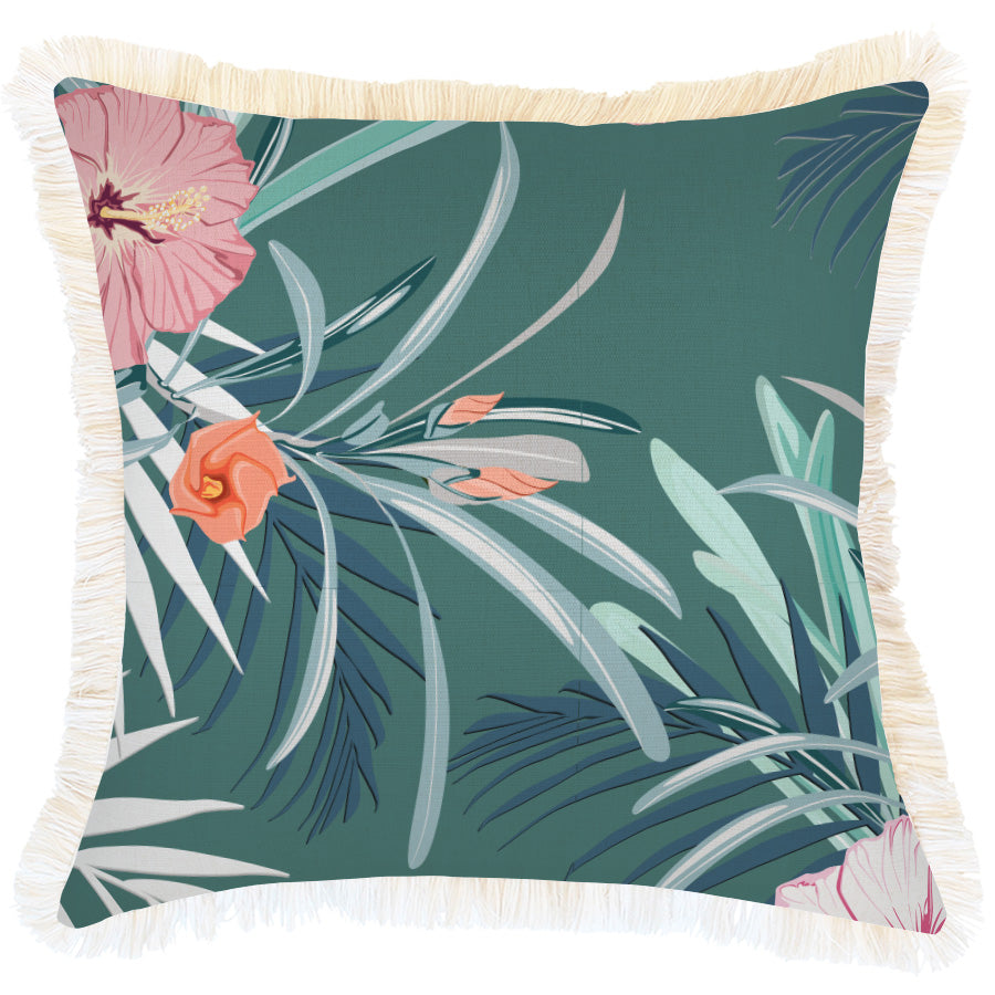 Cushion Cover-Coastal Fringe-Mai Tai-45cm x 45cm-5